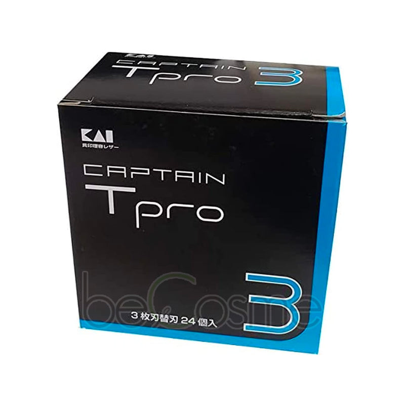 KAI Kai Captain Tea Pro 3-blade spare blade 24 pieces