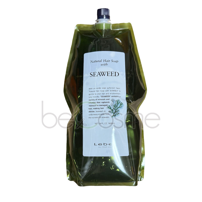Lebel Natural Hair Soap Seaweed SW 1600ml refill